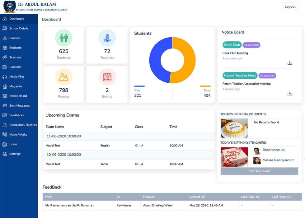 Best Free Open Source School Management System Software