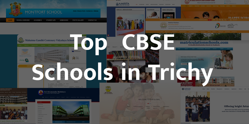 top Cbse schools in trichy
