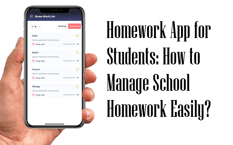 homework manager app