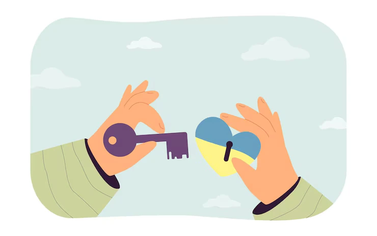 human-hands-holding-key-heart-with-ukrainian-flag-person-search-love-support-from-ukraine-flat-vector-illustration-relations-concept-banner-website-design-landing-web-page_74855-24882