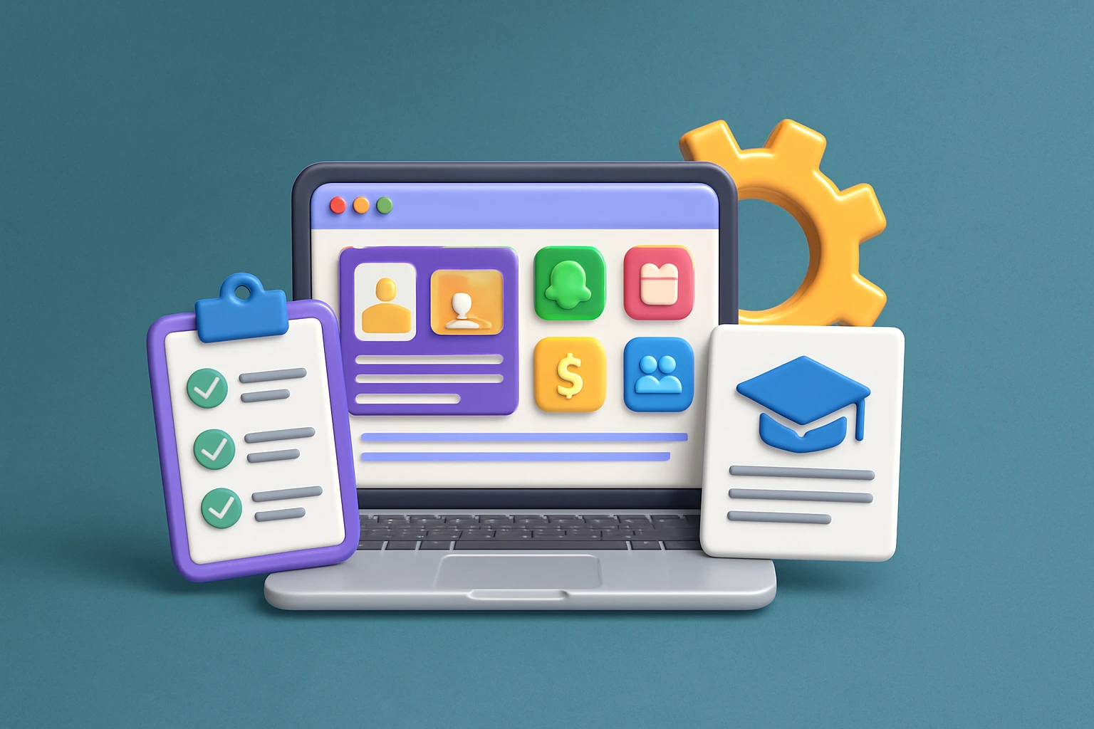 implement a school ERP system-gegok12
