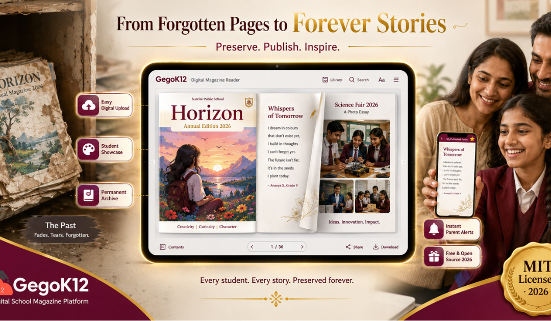 Free School Magazine Publishing Software 2026 – How a Poem, an Essay, and a Painting Travel From a Student’s Notebook to a Permanent School Legacy