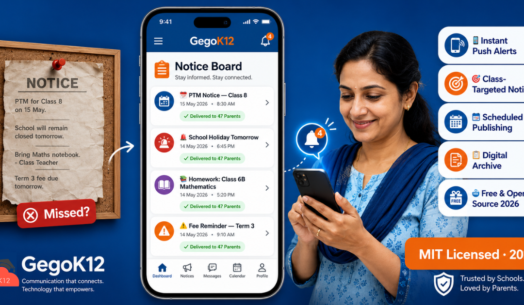 Free School Notification System for Parents 2026