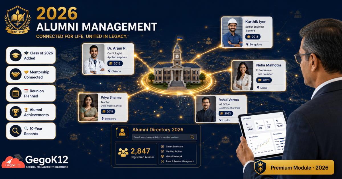 Best School Alumni Management System 2026_GegoK12