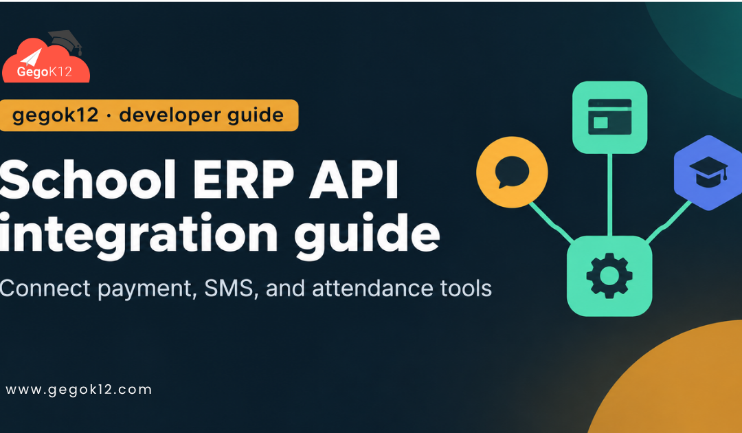 School ERP API Integration: How GegoK12’s “API-First” Design Actually Works
